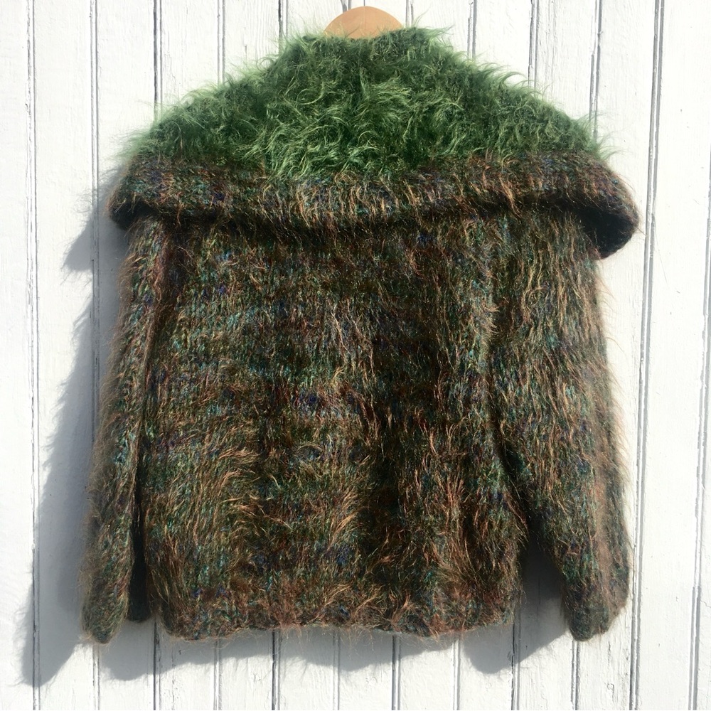 MOHAIR JACKET HAND KNITTED - Picture 2 of 5